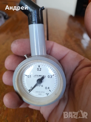 Стар манометър за гуми Mera KFM, снимка 3 - Други ценни предмети - 53786537