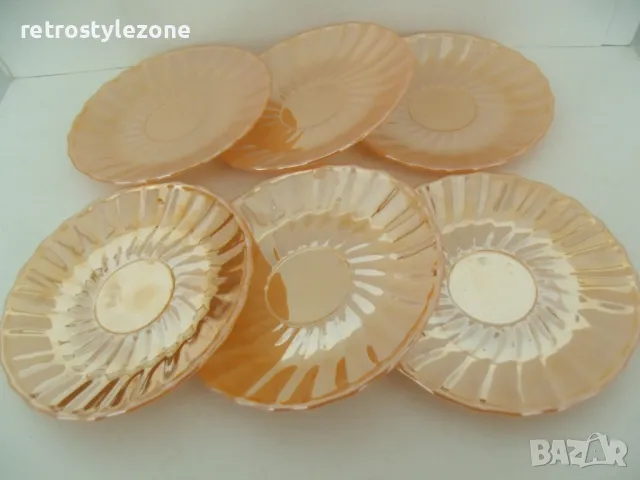 № 7978 стари малки чинийки - Termokrisa Mexico  - комплект 6 броя , снимка 1