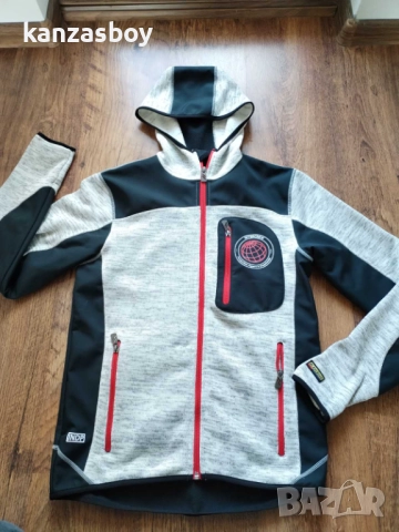 Blaklader Knitted cardigan with softshell - мъжко работно яке КАТО НОВО С, снимка 7 - Якета - 52541431