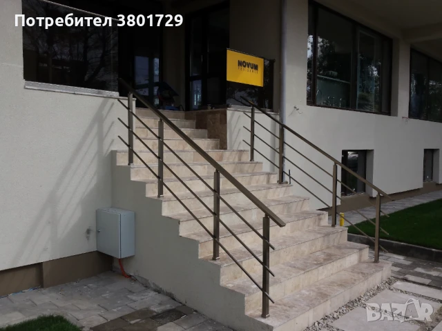 Алуминиеви парапети за тераси и стълбища , снимка 3 - Монтажи - 50531348