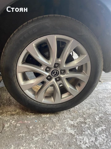 джанти с гуми 19 цола 225/55/19, снимка 2 - Гуми и джанти - 50943874