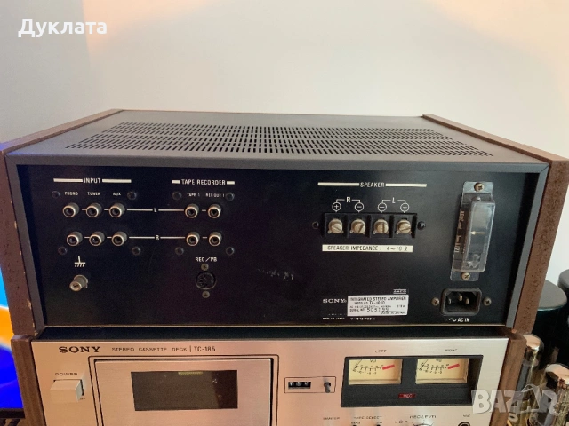 Продавам Комплект Sony , ST-2950F,TA1630 , TC-185 в уникално състояние , снимка 9 - Ресийвъри, усилватели, смесителни пултове - 53639891