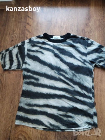 Stone Island Zebra Printed T Shirt - страхотна мъжка тениска С, снимка 7 - Тениски - 53802052