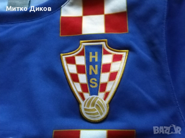 Хърватска футболна тениска маркова на Найк №14 Лука Модрич размер М, снимка 3 - Футбол - 51556221
