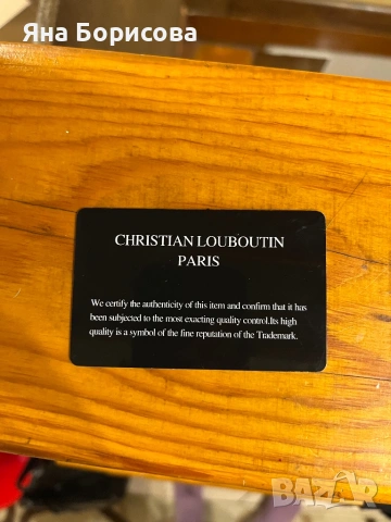 Christian Louboutin Дамска чанта, снимка 9 - Чанти - 53847851
