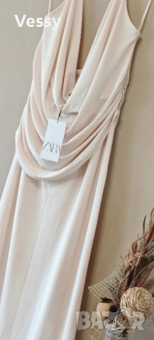 Рокля ZARA - нова с етикет , снимка 3 - Рокли - 51346060
