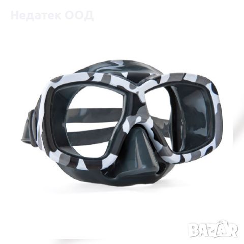 Морска маска, военна шарка, черна, 12 години, снимка 1 - Водни спортове - 46453850