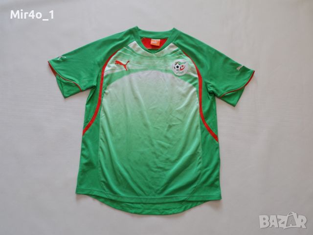футболна тениска algerie puma алжир пума екип оригинална спорт мъжка M, снимка 1 - Спортни дрехи, екипи - 45935982