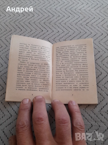 Стар устав БКП, снимка 3 - Други ценни предмети - 53236398
