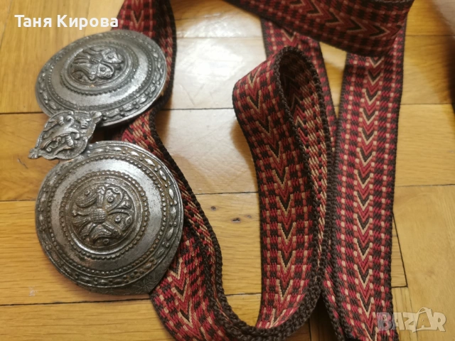 Пафти с колан, допълнение и украшение към народна носия , снимка 3 - Други ценни предмети - 53929313