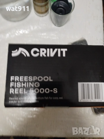 Макара със свободен ход CRIVIT 5000-S, снимка 3 - Макари - 53686647