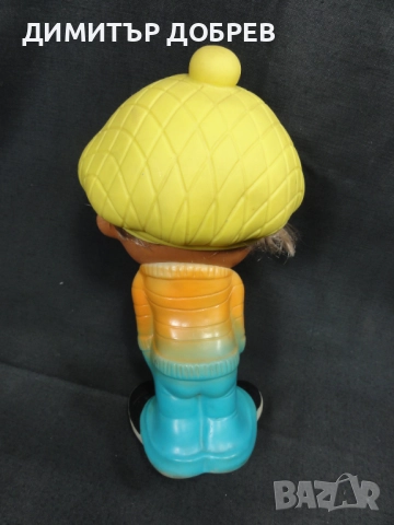 СТАРА РЕТРО СОЦ ГУМЕНА ИГРАЧКА КУКЛА ХУЛИГАНА ЧОЧКО, снимка 6 - Колекции - 52047938