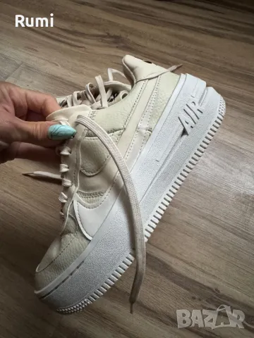 Оригинални сникърси NIKE AIR FORCE 1 PLT.AF.ORM! 36,5 н, снимка 2 - Кецове - 48199498