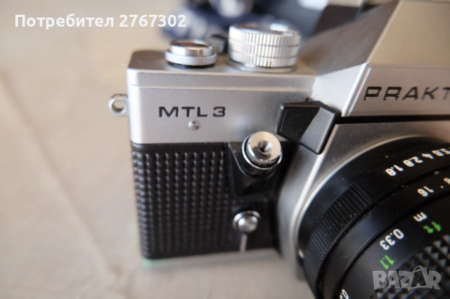 Praktica & Pentacon 50mm f1.8 Lens. M42 Mount, снимка 3 - Фотоапарати - 53800153