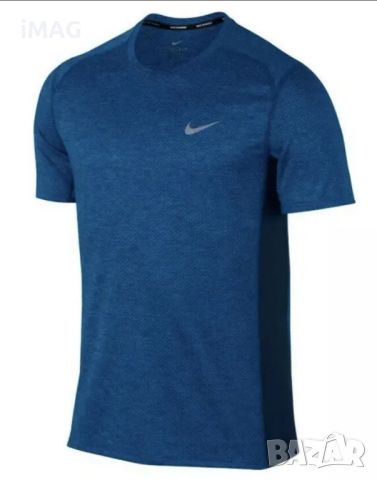 Мъжка спортна тениска Nike Dri Fit Miller L размер, снимка 2 - Тениски - 46439500