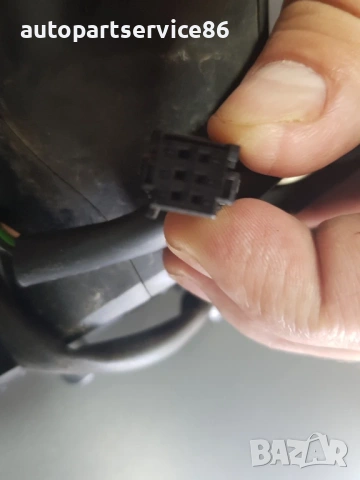 Огледало предна лява врата сребристо за Peugeot 307 (2002-2007) 96347730XT, снимка 3 - Части - 53617431