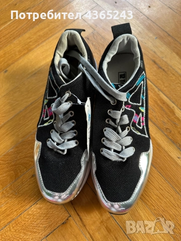 Чисто НОВИ! Дамски ежедневни обувки/ маратонки, Номер 37, снимка 3 - Маратонки - 52610695