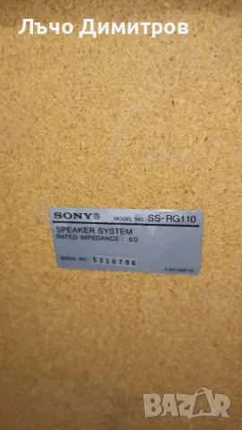 SONY SS-RG110, снимка 3 - Тонколони - 47153756