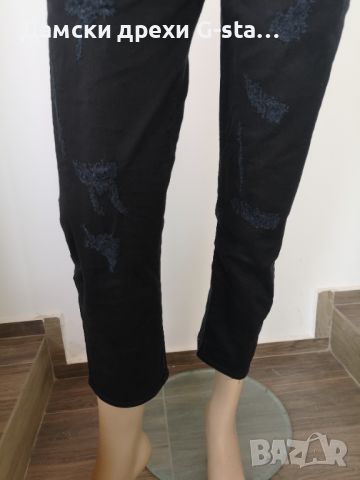 Дамски дънки G-Star RAW®NEW OCEAN KATE TAPERED WMN DK AGED DESTROY W27/L32; 181, снимка 4 - Дънки - 46320822