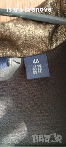 Официално черно дамско сако KIABI, размер 46, снимка 2 - Сака - 51233172