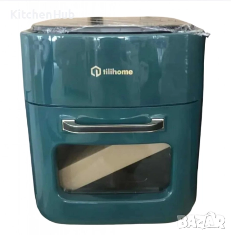 Електрически фритюрник с горещ въздух,обем 15 л., с таймер. Различни цветове, снимка 2 - Фритюрници - 52382540