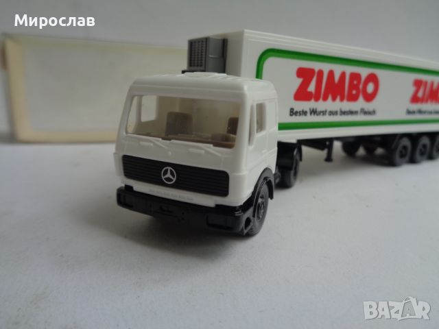 WIKING H0 1/87 MERCEDES ТИР КАМИОН МОДЕЛ ИГРАЧКА КОЛИЧКА , снимка 4 - Колекции - 46115066