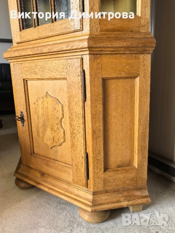 Ъглова витрина Антик , снимка 10 - Секции и витрини - 52800720