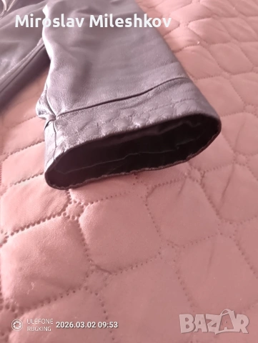 кожено яке, снимка 6 - Якета - 53673697