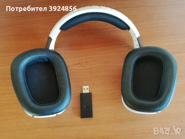 Logitech G933 геймърски слушалки бели, снимка 2 - Слушалки за компютър - 47601909