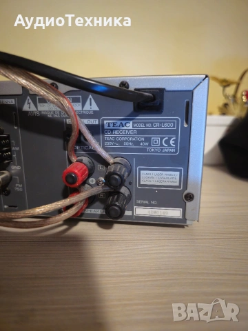 TEAC CR-L600 CD-Receiver CD/AM-FM Tuner/AUX Audio Input, снимка 8 - Ресийвъри, усилватели, смесителни пултове - 54257652