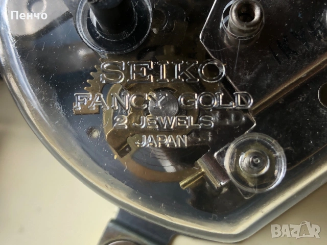 стар механичен будилник "SEIKO" с латерна и звънец - JAPAN, снимка 16 - Антикварни и старинни предмети - 51070164