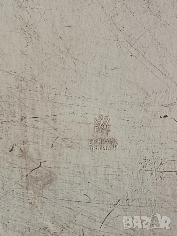 Посребрена авторска чиния WMF , снимка 4 - Антикварни и старинни предмети - 54025218