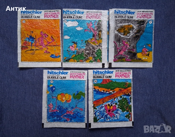 ЛОТ Стари Картинки от Дъвки 150 Броя / Spiderman Pilly Mickey Pink Panther Lucky Luke Kiwi Bombibom, снимка 4 - Колекции - 52637116