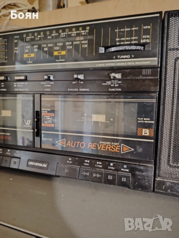 Ретро рафиокасетофон, снимка 3 - Антикварни и старинни предмети - 53323559