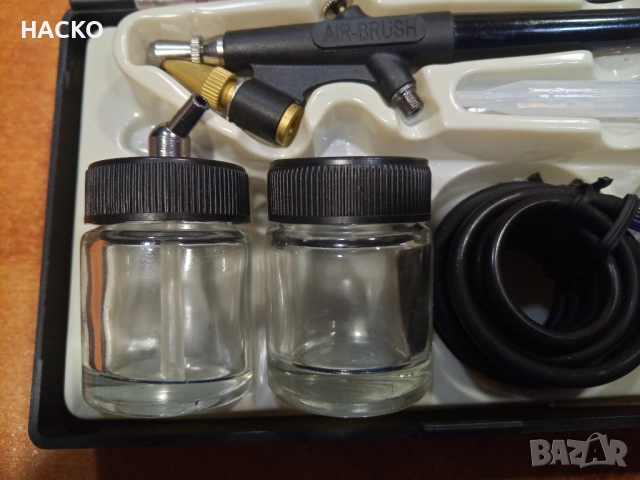 Аерограф AIR-BRUSH Чисто Нов, снимка 3 - Други инструменти - 52321022