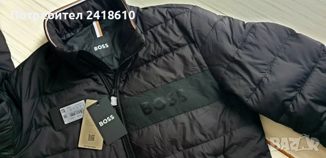 Hugo Boss H - Cenitos Zip Up  Mens Jacket Size 48 -  M НОВО !ОРИГИНАЛ! Мъжко преходно Яке!, снимка 14 - Якета - 52566758