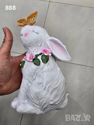 градински фигурки соларни зайчета 