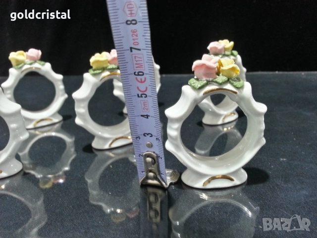 порцеланови салфетници , снимка 4 - Антикварни и старинни предмети - 52245416