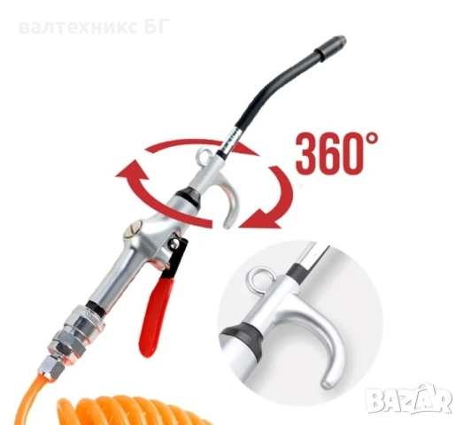 Пистолет за обдухване 14504/РА028 , снимка 2 - Други инструменти - 53151454