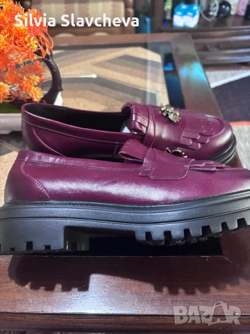 НОВИ-обувки естествена кожа, снимка 4 - Дамски ежедневни обувки - 54245599
