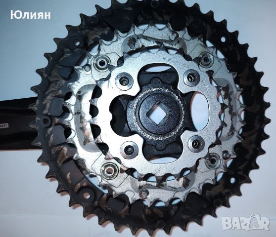 Курбели Shimano FC-M431, снимка 2 - Части за велосипеди - 45810153