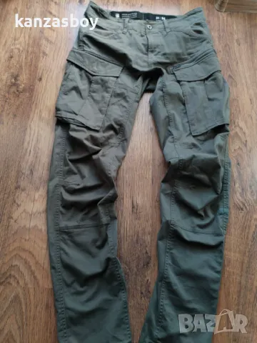 g-star rovic zip 3d regular tapered - мъжки карго панталон 31 КАТО НОВ, снимка 12 - Панталони - 49944602