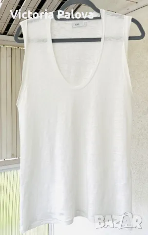 Лукс CLOSED ленен потник, снимка 7 - Корсети, бюстиета, топове - 50083668