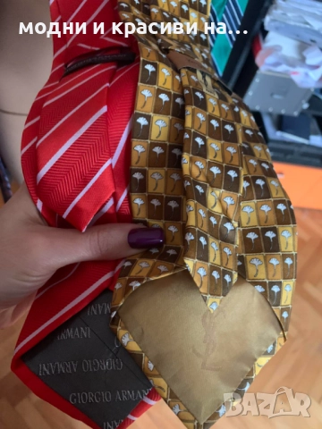 Вратовръзки на скъпи брандове, 100% коприна, снимка 8 - Други - 52748682