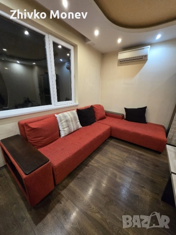 Ъглов диван с функция за сън