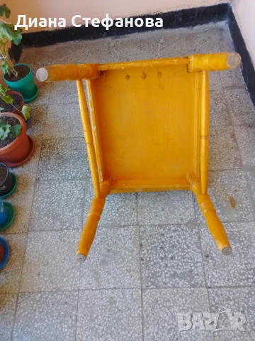 Масивен здрав стол от соца, снимка 3 - Антикварни и старинни предмети - 51116635