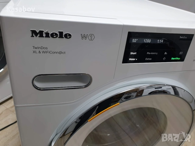 UK Miele 9кг 1600rpm Wi-Fi TwinDos Пералня Миеле 12м Гаранция, снимка 14 - Перални - 53854096