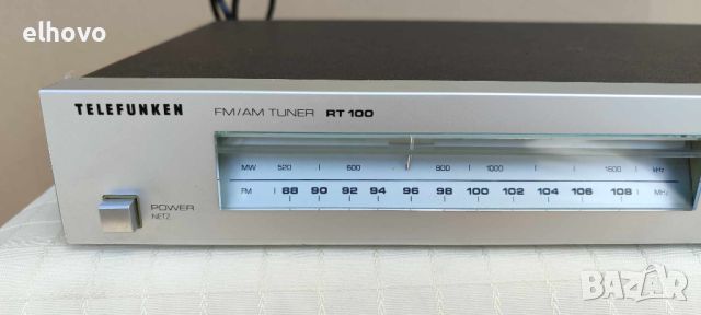 Стерео тунер Telefunken RT-100, снимка 6 - Ресийвъри, усилватели, смесителни пултове - 46383945