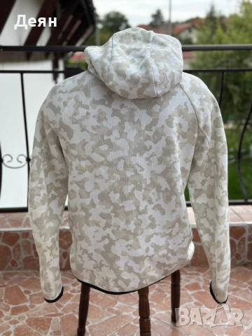 Nike tech fleece white camo top Оригинално! CJ5975-121, снимка 3 - Суичъри - 53047919