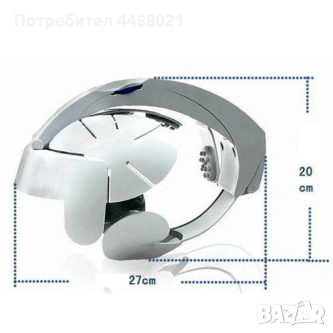 Вибриращ масажор за глава и скалп, снимка 3 - Друга електроника - 53841321